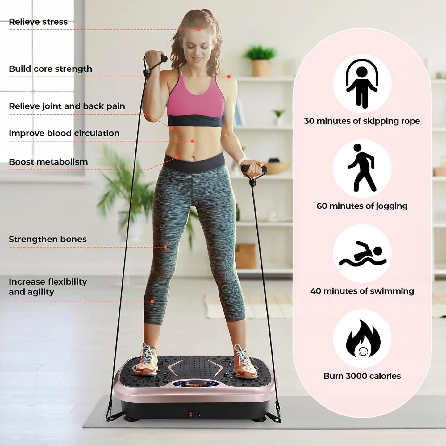 Fitness Vibration Board for Home