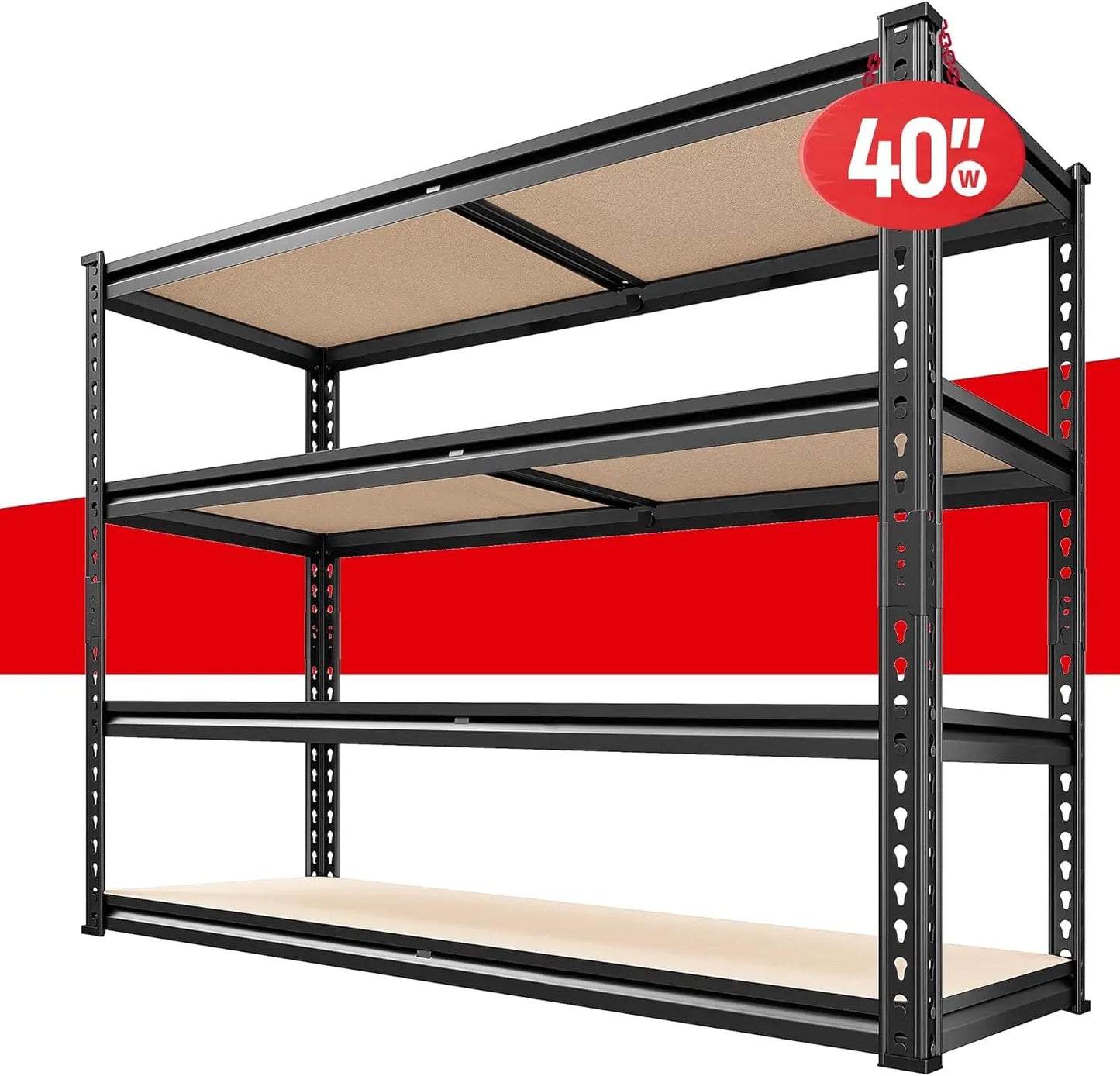 72''H Heavy Duty Garage Storage Shelves