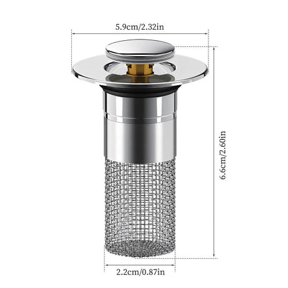 Bathroom Sink Drain Strainer