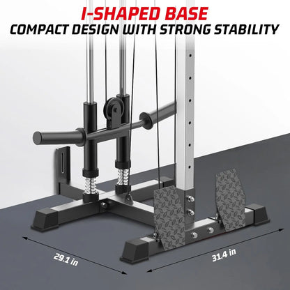 Adjustable Wall Mount Cable Pulldown Machine LAT