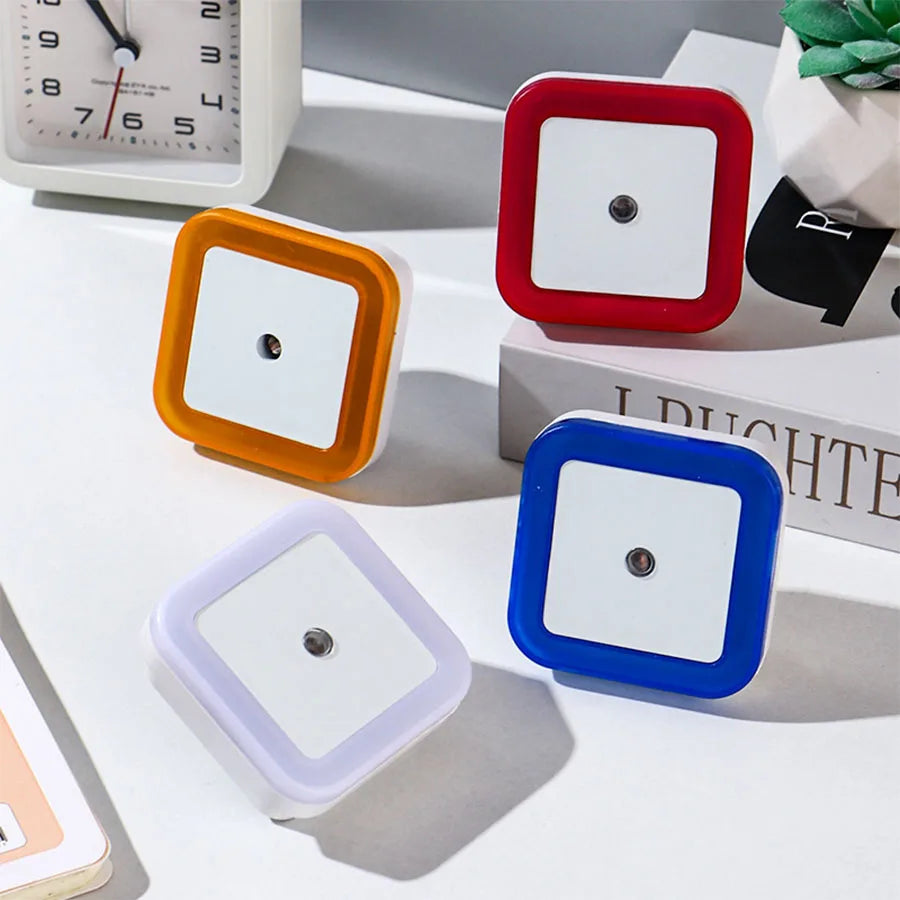 Plug-in Dimmable LED Night Lights with Auto Dusk to Dawn Sensor