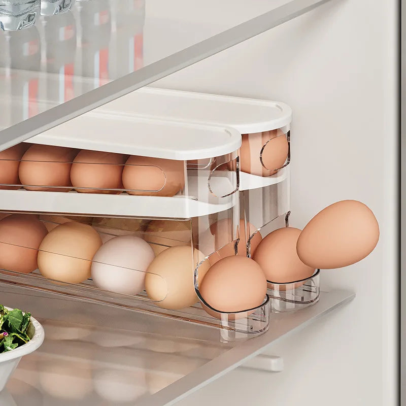 Gravity-Fed Automatic Rolling Egg Dispenser