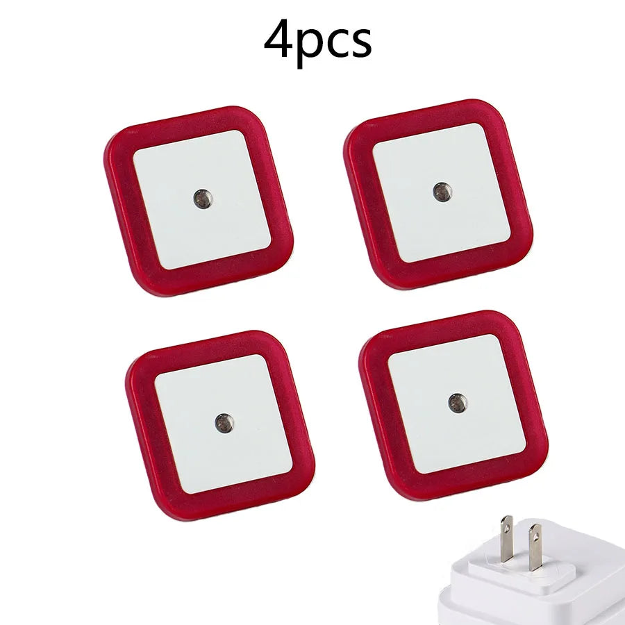 Plug-in Dimmable LED Night Lights with Auto Dusk to Dawn Sensor