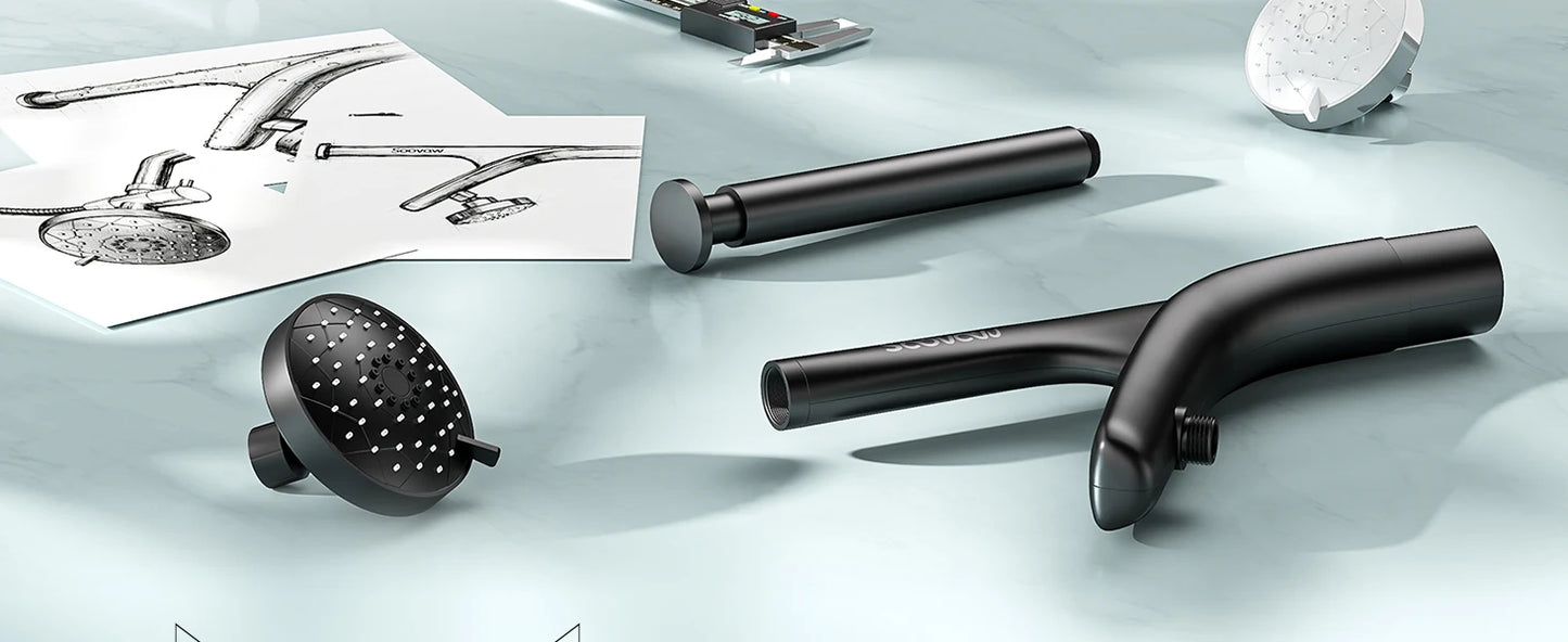 Tandem Shower Head For Couples