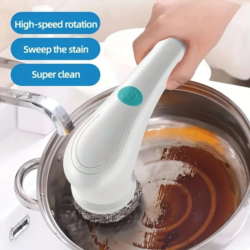 Powerful Stain Removal Automatic Cleaning Brush