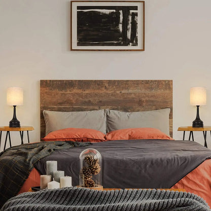 Set of 2 Table Lamps with Touch Control and USB Charging Ports