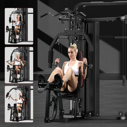 Home Gym System with Smith Machine
