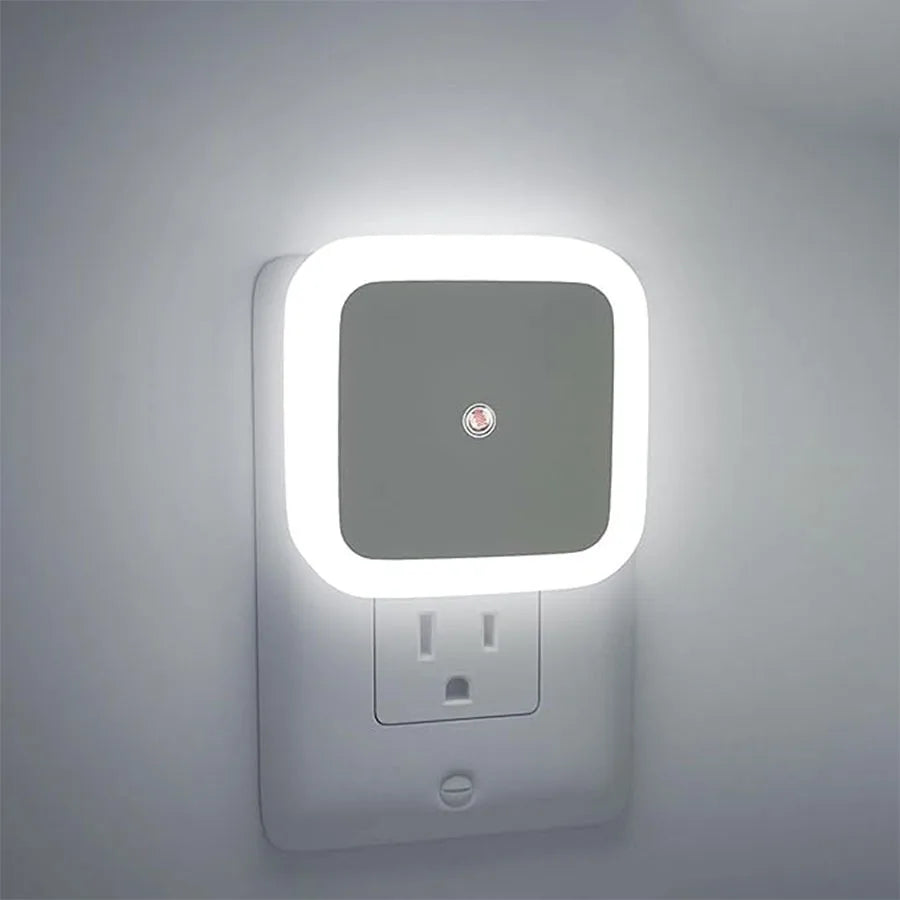 Plug-in Dimmable LED Night Lights with Auto Dusk to Dawn Sensor
