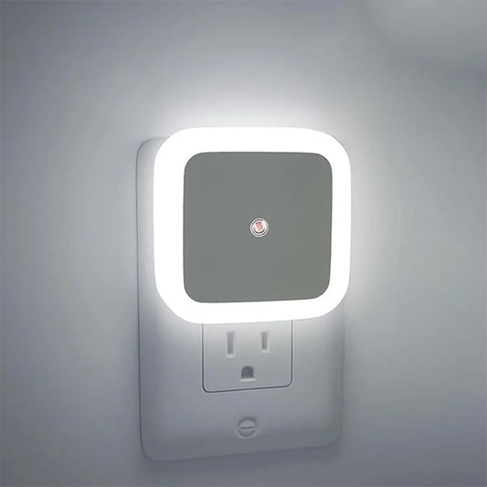 Plug-in Dimmable LED Night Lights with Auto Dusk to Dawn Sensor