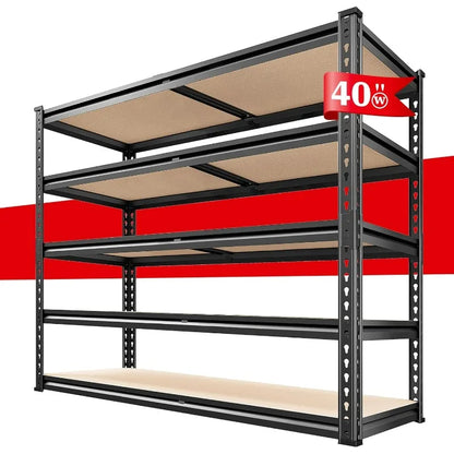 72''H Heavy Duty Garage Storage Shelves