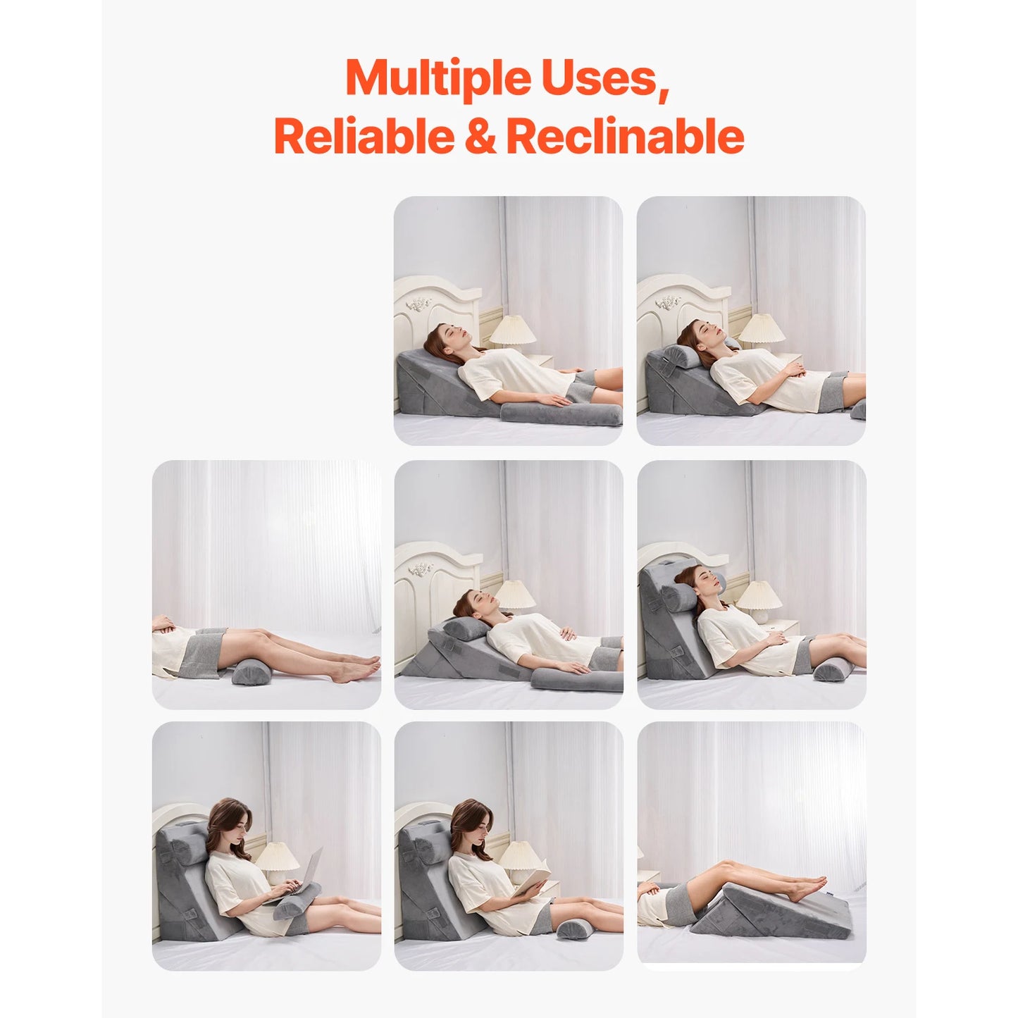 Adjustable Orthopedic Wedge Pillow