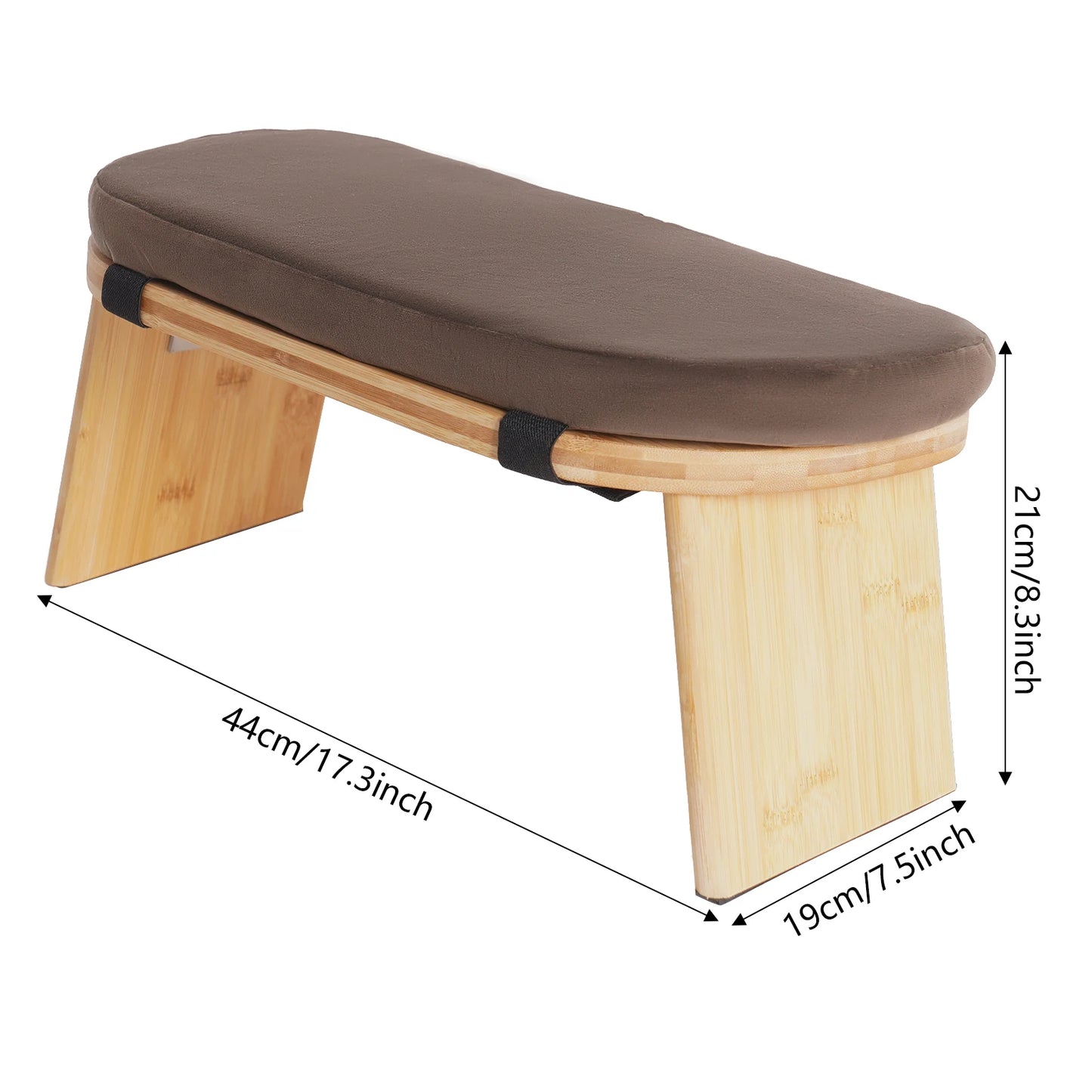 Kneeling Meditation Bench - Foldable & Ergonomic