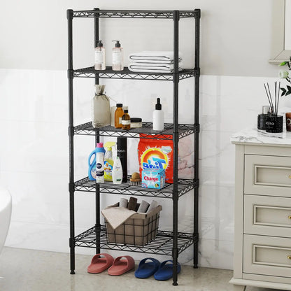 3-5 Tier Adjustable Metal Storage Shelves