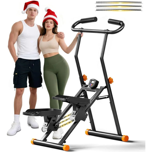 Stair Stepper for Home Gym, 350 lbs Capacity Cardio Machine with Adjustable Height